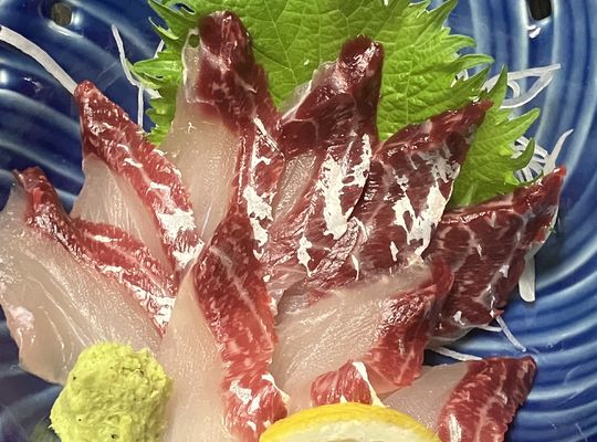 ボラの刺身