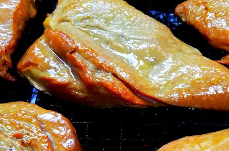 燻製チキン