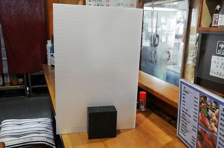 新型コロナウイルス感染症対策！間仕切りとパーテーション設置しました！