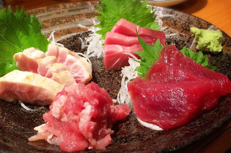 南まぐろ入荷！脂乗り、赤身の身質も抜群です！美味しい食材は浜松市の海鮮中華居酒屋・魚きくで！